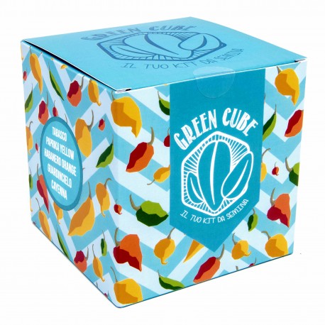 GREEN CUBE – KIT DA SEMINA DI PEPERONCINI